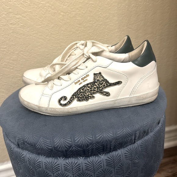 Kate Spade leopard sneakers - Picture 1 of 6